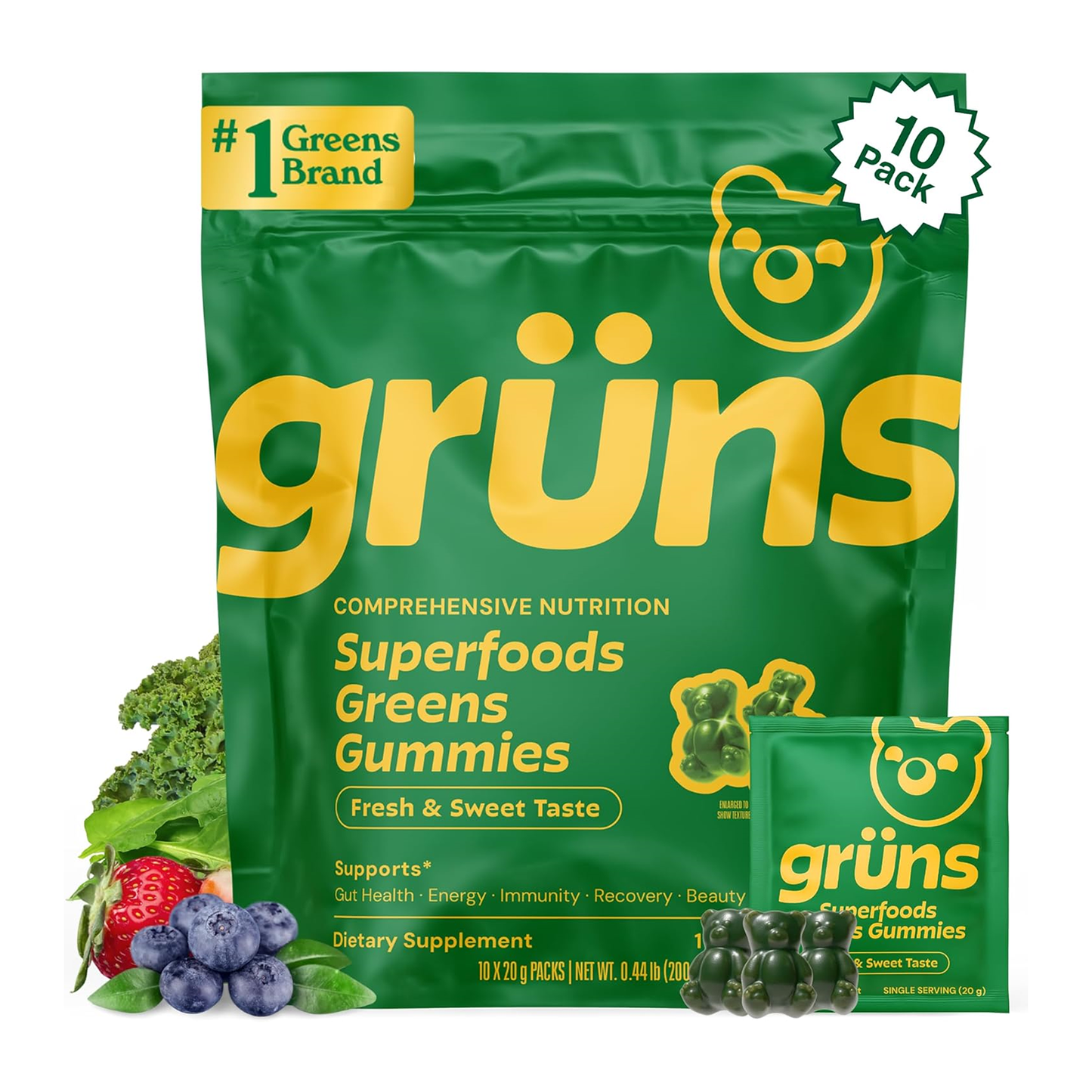 Grüns Superfood Gummies